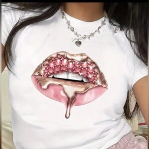 Camiseta con estampado 👄